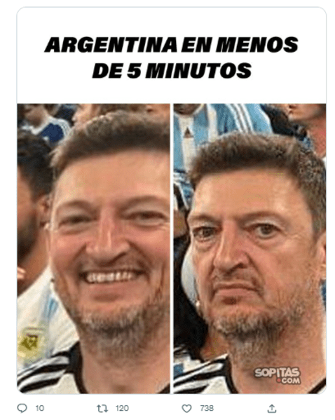 Qatar 2022: estos son los mejores memes que dejó la victoria de Argentina ante Francia 
