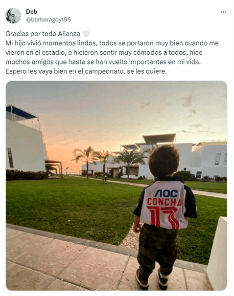Esposa de Jairo Concha se pronuncia tras la salida del futbolista de Alianza Lima. Foto: X 