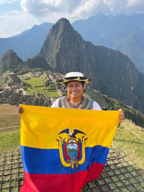 Youtuber ecuatoriana, visitó el Perú y quedó maravillada con Machu Picchu: 