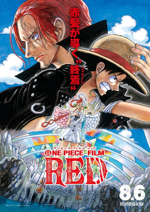 “One Piece Film: Red” fecha de estreno en Latinoamérica
