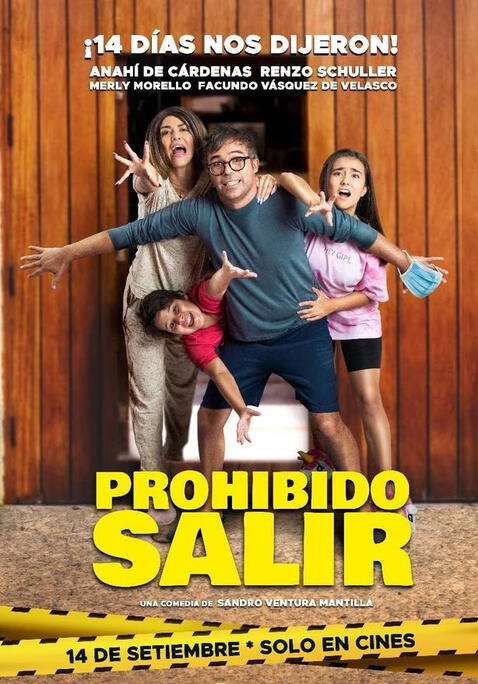  La película 'Prohibido salir' es protagonizada por Anahí de Cárdenas y Renzo Schuller. Foto: Prohibido salir/Instagram<br><br>  