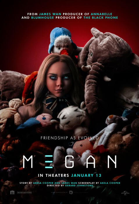  Poster oficial de "M3GAN". Foto: Paramount Pictures<br><br>    