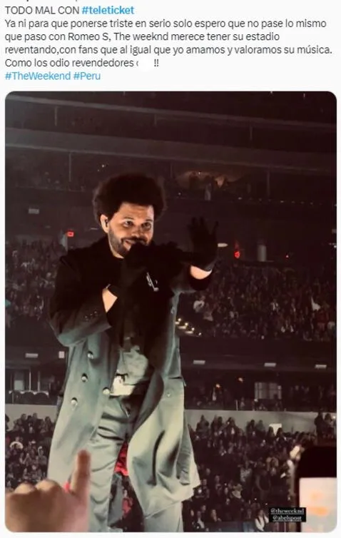 The Weeknd en Perú: usuarios se muestran furiosos con Teleticket y piden que desaparezca cola virtual