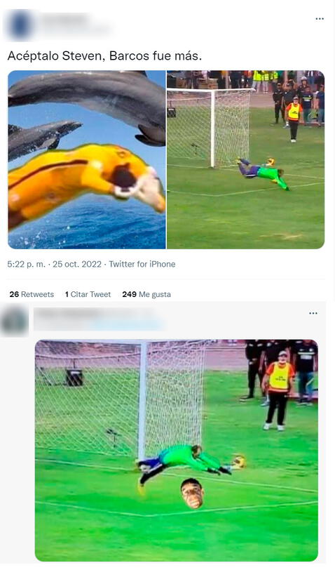 Hernán Barcos fue el arquero de Alianza Lima y estallaron los memes en redes sociales