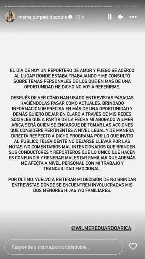 Rodrigo González responde a la posible denuncia de Andrea San Martín: “Cree que esto tapa sus escándalos”