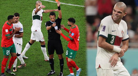 Pepe furioso tras ser eliminado de Qatar 2022: “Inaceptable que un argentino nos arbitre”