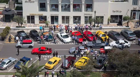 Lima fue escenario del primer encuentro automovilístico Cars & Coffee 