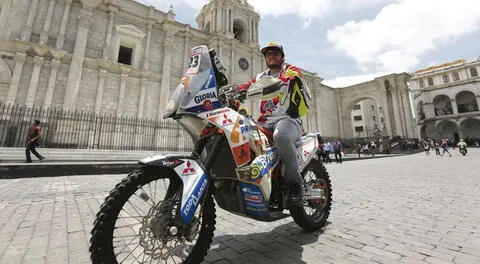Arequipeño se prepara para el Rally Dakar 2020 a disputarse en Arabia Saudita 
