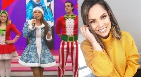 Andrea San Martín se recursea como animadora de shows navideños: “Estoy feliz de estar trabajando”