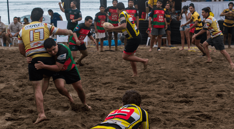 El  torneo de Rugby de playa se realizará mañana en Chorrillos