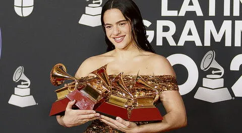 Grammy latino: la noche de Rosalía y Jorge Drexler