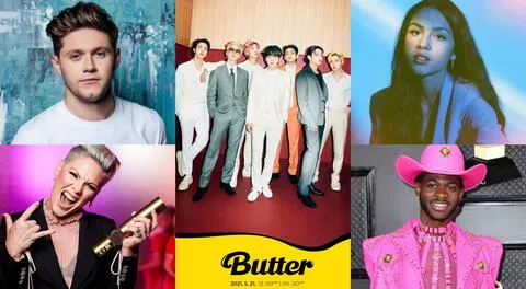 “Butter” de BTS competirá contra Niall Horan, Lil Nas X, Olivia Rodrigo y más 