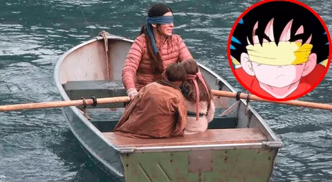 Gokú realiza el ‘Bird Box Challenger’ y el resultado se vuelve viral en las redes [VIDEO]