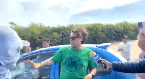 Pepe Alva tuvo que cantar “Matarina” para superar bloqueo de carreteras en Virú