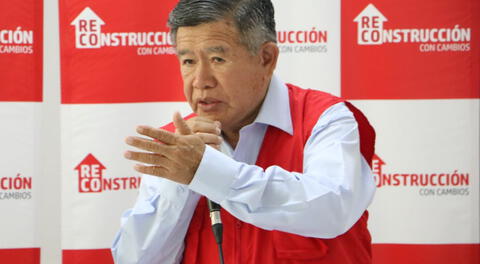 Pese a cuestionamientos, exgobernador de Lima Nelson Chui es voceado en el Pronis