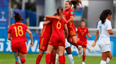 España empató 2-2 contra Estados Unidos en el Mundial Femenino Sub 20