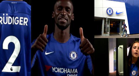 Fichajes 2017: La original manera en la que el Chelsea presentó a Antonio Rudiger [VIDEO]