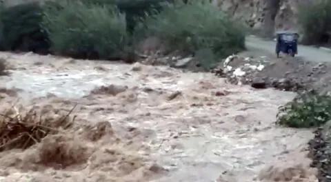 Cieneguilla: piden apoyo tras desborde del río Lurín [VIDEO]