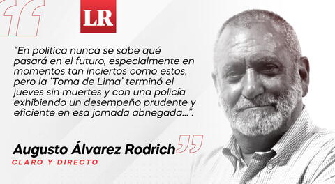 El tiempo que juega a favor del Gobierno, por Augusto Álvarez Rodrich