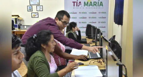 Arequipa: Población y empresa impulsan desarrollo de jóvenes en Deán Valdivia