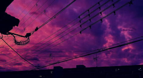 Cielo de Japón se tiñó de púrpura ante llegada del tifón Hagibis [FOTOS y VIDEO]