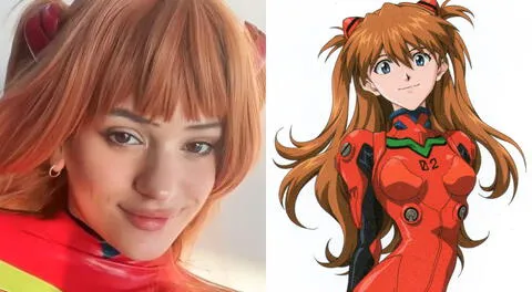Rosalía hizo cosplay de Asuka por Halloween y fanáticos de “Evangelion” enloquecen