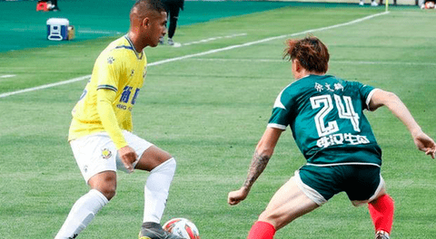 Roberto Siucho tuvo su esperado debut en el fútbol de China [VIDEO]