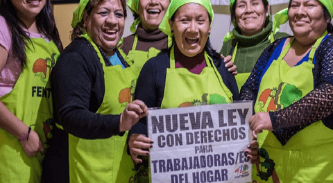 Trabajadoras del hogar: Gobierno aprueba los modelos de contrato de trabajo y boleta de pago
