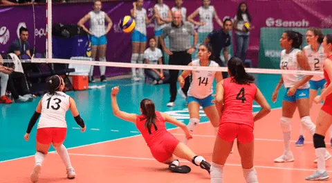 Perú perdió 3-1 ante Argentina en su última presentación por el Mundial de Vóley Sub-20