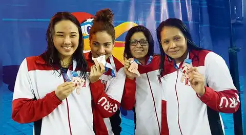 Peruanas se bañaron de bronce en Sudamericano