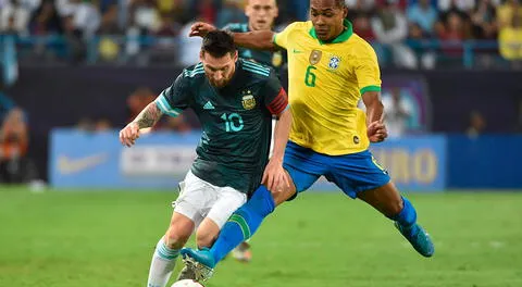 Argentina derrotó por la mínima a Brasil en partido amistoso [RESUMEN]