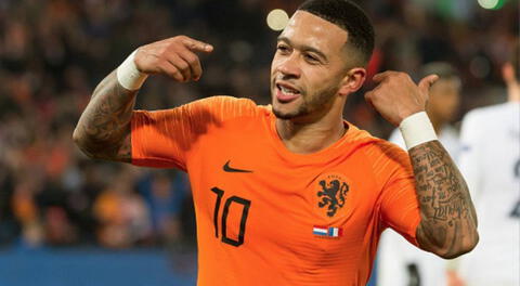 ¡Superó a Kluivert!: Depay se convirtió en el máximo goleador en un año natural de Países Bajos