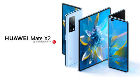 Huawei Mate X2: el nuevo móvil plegable con doble pantalla y cuatro cámaras