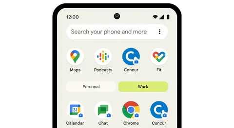 Google ayudará a separar las aplicaciones laborales y personales en teléfonos Android