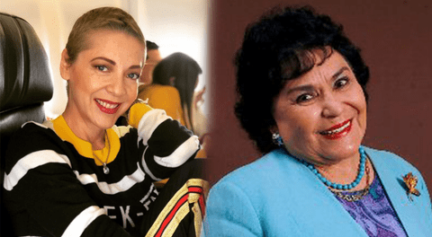 Carmen Salinas es despedida por la familia de Edith González en el cumpleaños de la actriz