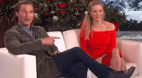 Matthew McConaughey revela que estuvo enamorado de Reese Witherspoon