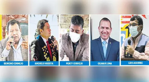 Arequipa: alcaldes distritales que aspiran suceder a Omar Candia