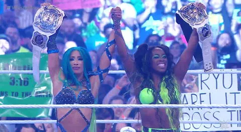 Sasha Banks derrota a Carmella y gana por primera vez en Wrestlemania