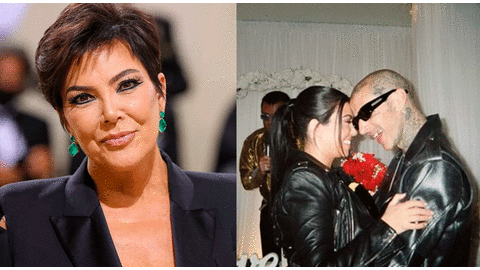 Kris Jenner revela qué le dijo a Kourtney Kardashian antes de su boda en Las Vegas