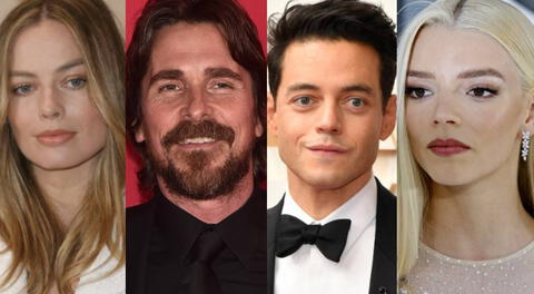 El brillante reparto de “Canterbury Glass”: Margot Robbie, Christian Bale, Rami Malek y más