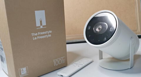 The Freestyle: ¿cómo funciona el proyector portátil que permite tener un cine en casa?