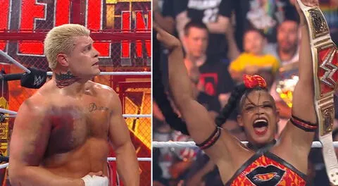 WWE Hell in a Cell: Cody Rhodes derrotó a Seth Rollins y Bianca Belair sigue siendo la reina