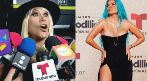 ¿Karol G y Laura León podrían cantar juntas? La mexicana se declaró fan de la ‘Bichota’ 