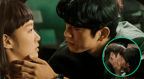 “Yumi’s cells 2″: ¿cómo se grabó el primer beso de Kim Go Eun y Jinyoung de GOT7?