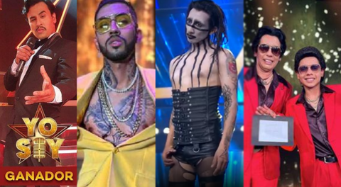 “Yo soy”: los últimos 10 imitadores que conquistaron al público y levantaron la copa del concurso