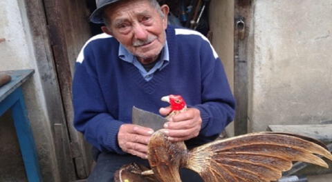Cajamarca: maestro escultor de 88 años sorprende con su talento