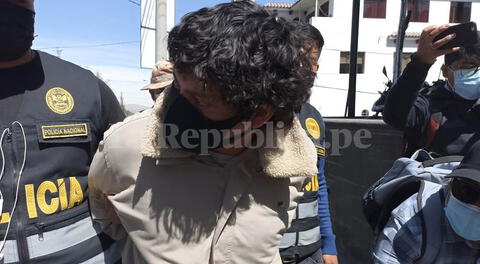 Arequipa: ordenan prisión preventiva para presunto feminicida