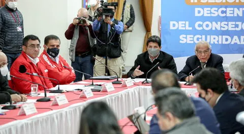 Castillo y ministros no anunciaron más policías ni emergencia por inseguridad en La Libertad