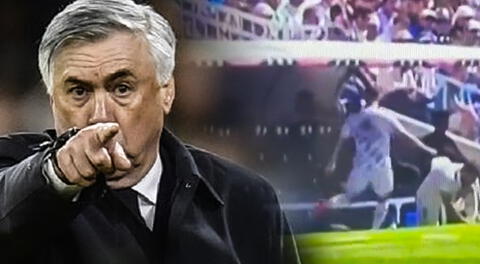 Asensio furioso con Ancelotti por no jugar: patea un objeto del banquillo y el técnico le responde