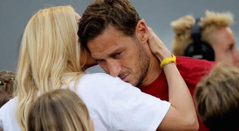 Totti reveló que cayó en depresión tras divorciarse: “Vi que había una tercera persona”